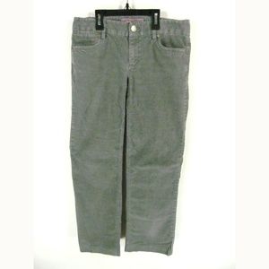 J. Crew Corduroy Jeans Pants Size 27 S Gray